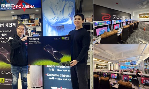 레드포스 PC방 상무지구점, 엔비디아 골드 인증 공식 획득